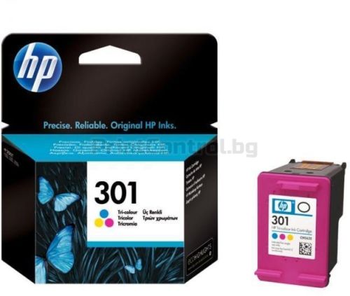 Консуматив HP 301 Tri-color Ink Cartridge