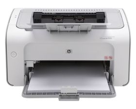Лазерен принтер, HP LaserJet Pro P1102W - черен
