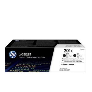 Консуматив HP 201X 2-pack High Yield Black Original LaserJet Toner Cartridges