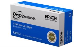 Консуматив Epson Discproducer Ink PJIC7(C), Cyan